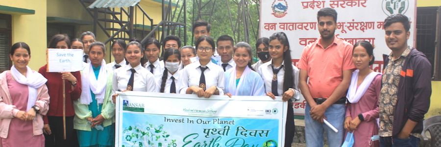 ANSAB celebrates World Earth Day 2022
