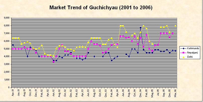 Market Trend of Guchichyau